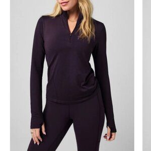 NWT Fabletics Half Zip Top